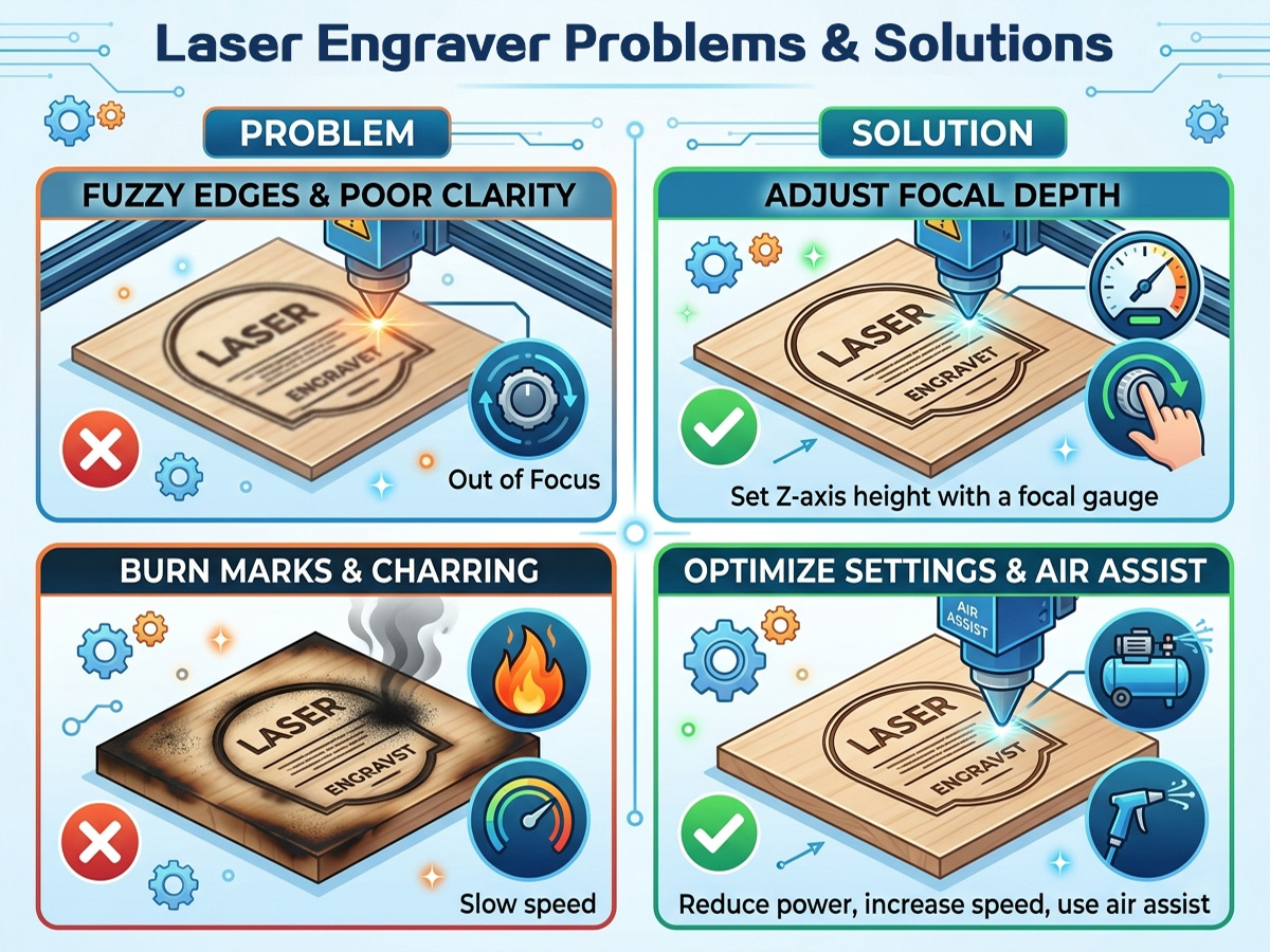 19 Most Frequent Laser Engraver Faults & Professional Troubleshooting Solutions