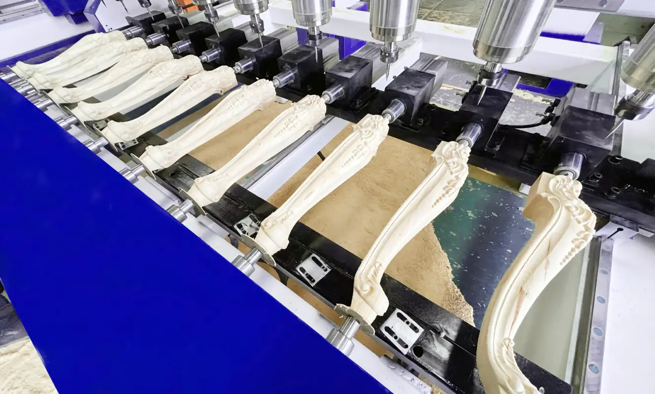 How to Break Small Statue Mass Production Challenges with Multi-Station 3D CNC Router?