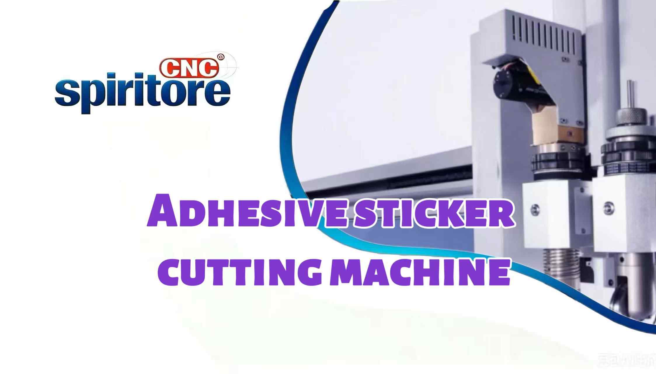 High Precision Adhesive Sticker Cutting Machine Practical Application Case